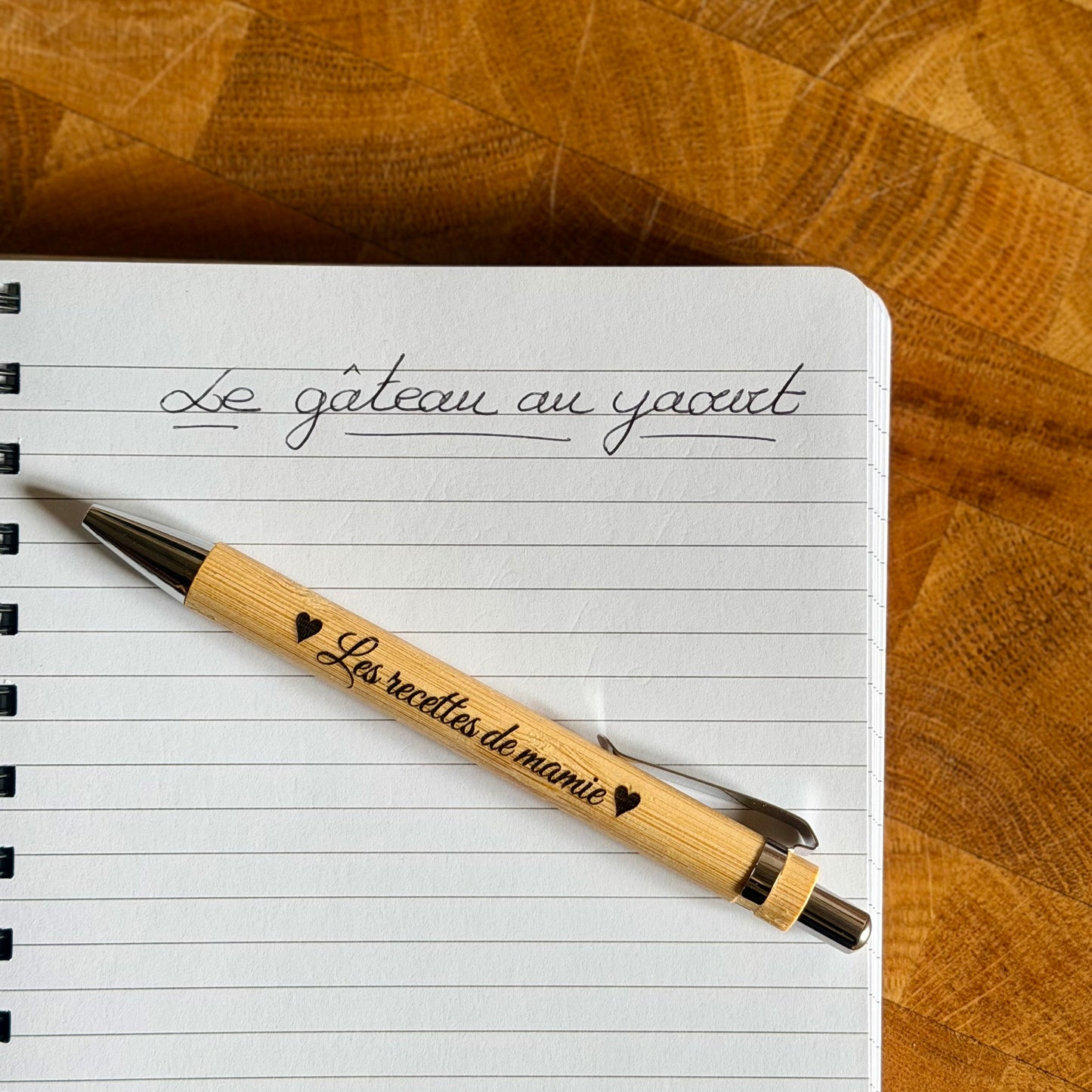Stylo Personnalisé | Gravure sur bambou | Grav' & Vous
