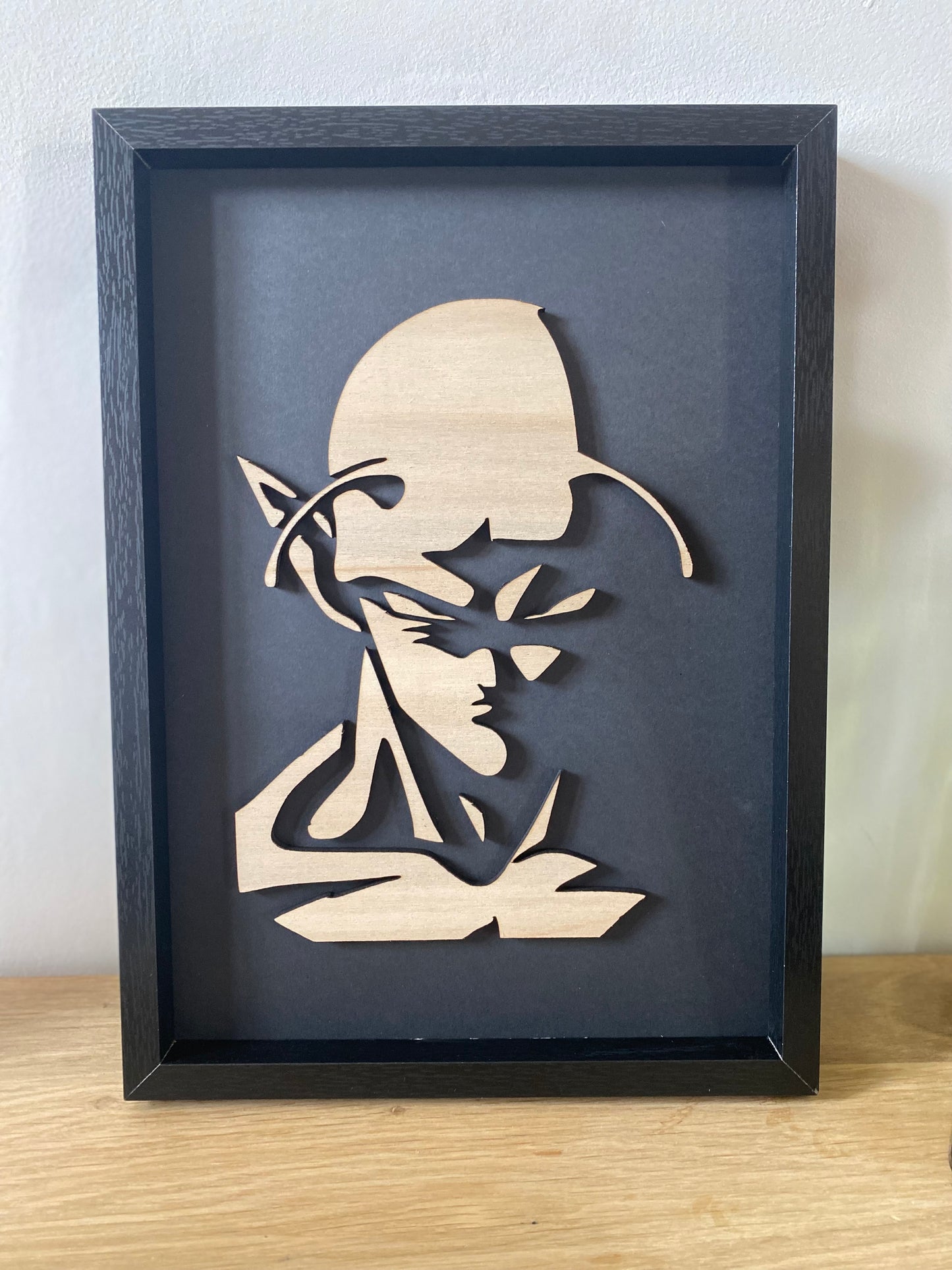 Portrait Manga | Art mural en bois | Grav' & Vous
