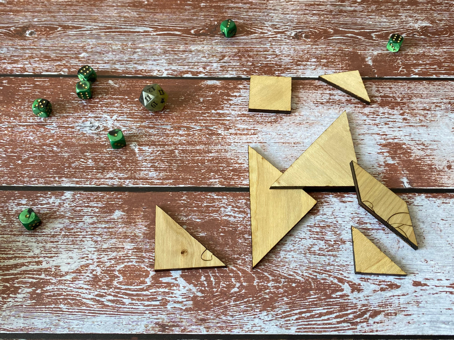 Tangram personnalisable | Jeux en bois enfants | Grav' & Vous