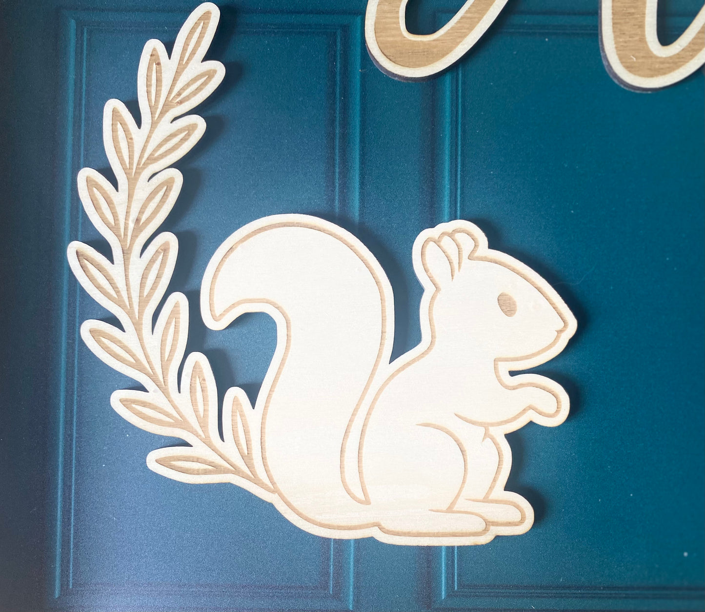 Prénom mural personnalisé en bois avec décorations | Décoration chambre bébé ou enfant | Grav' & Vous