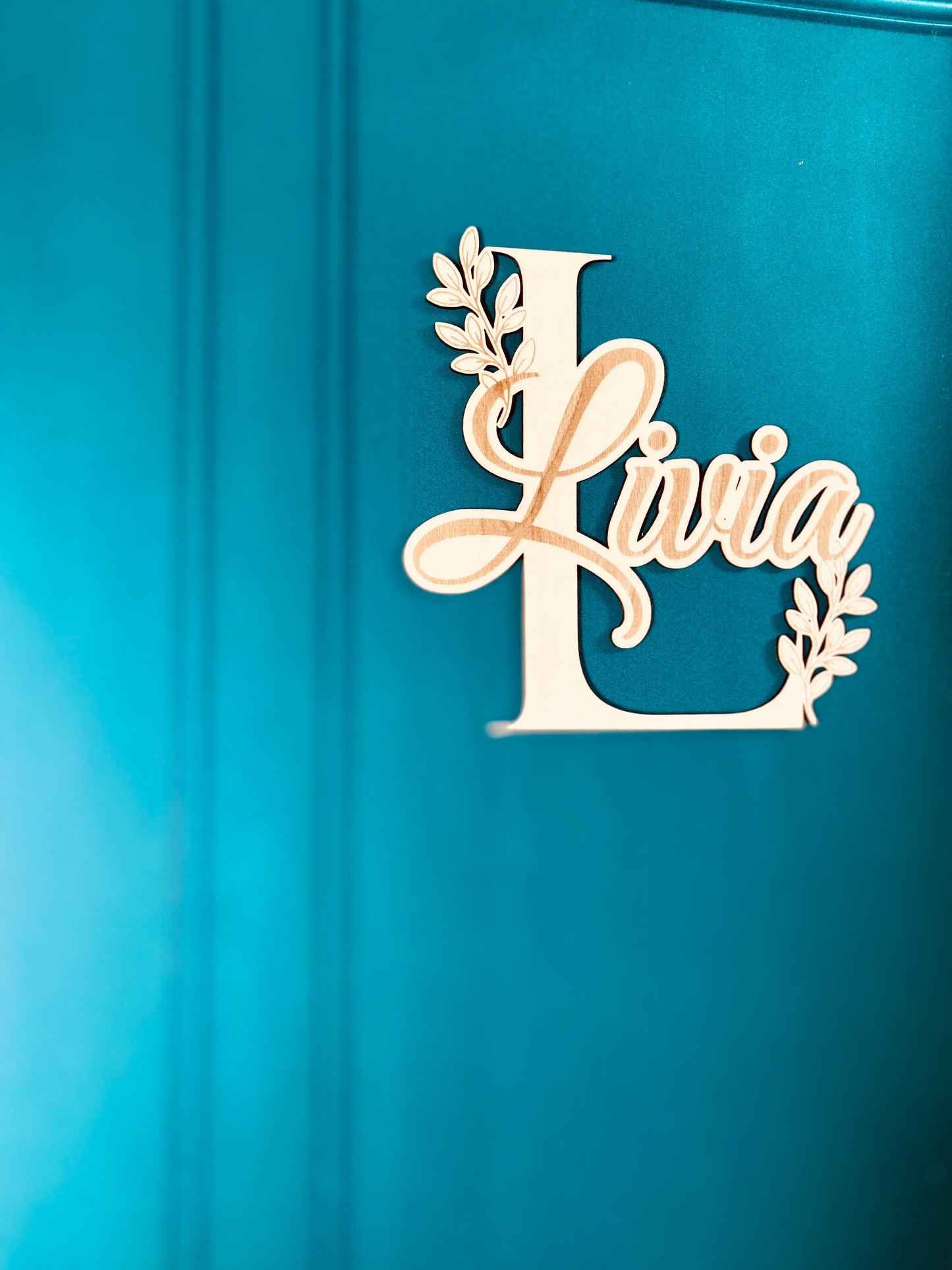 Lettre décorative murale | personnalisable | Grav' & Vous