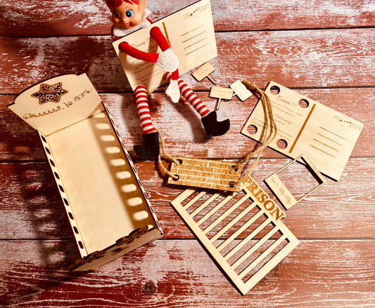 NOËL | Kit Lutin Farceur | Mobilier & accessoires personnalisés | Grav' & Vous