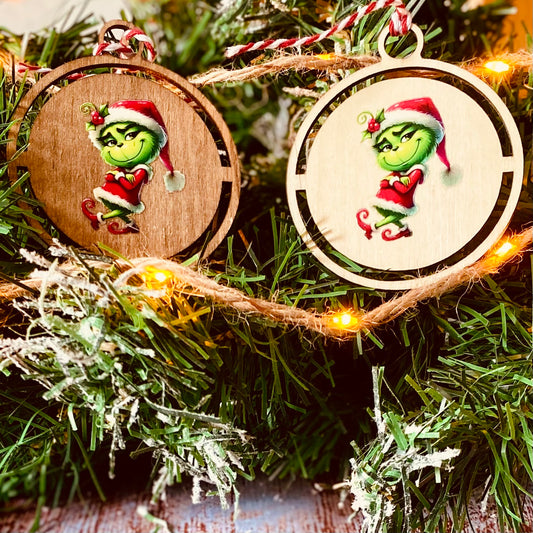 NOËL | Boule Perso Vert 06 | Grav' & Vous