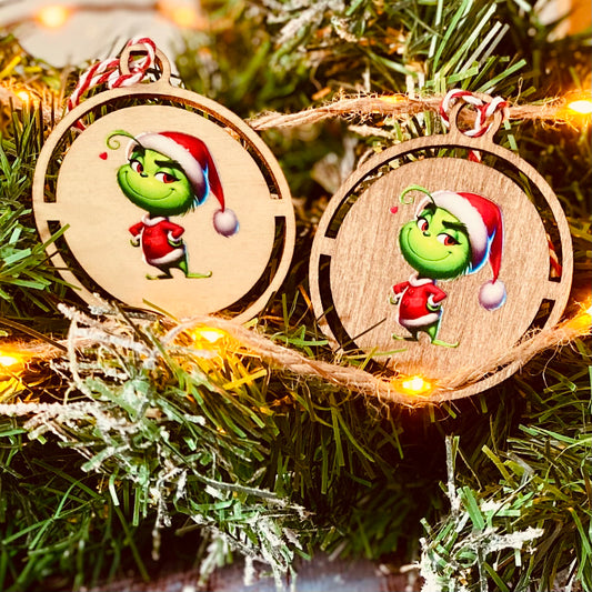 NOËL | Boule Perso Vert 05 | Grav' & Vous