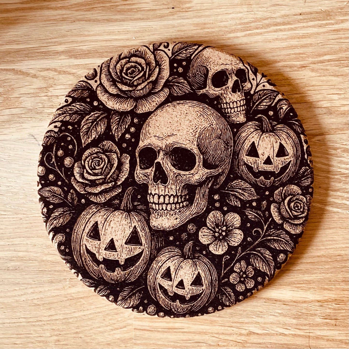 HALLOWEEN | Dessous de plat cranes | Grav' & Vous