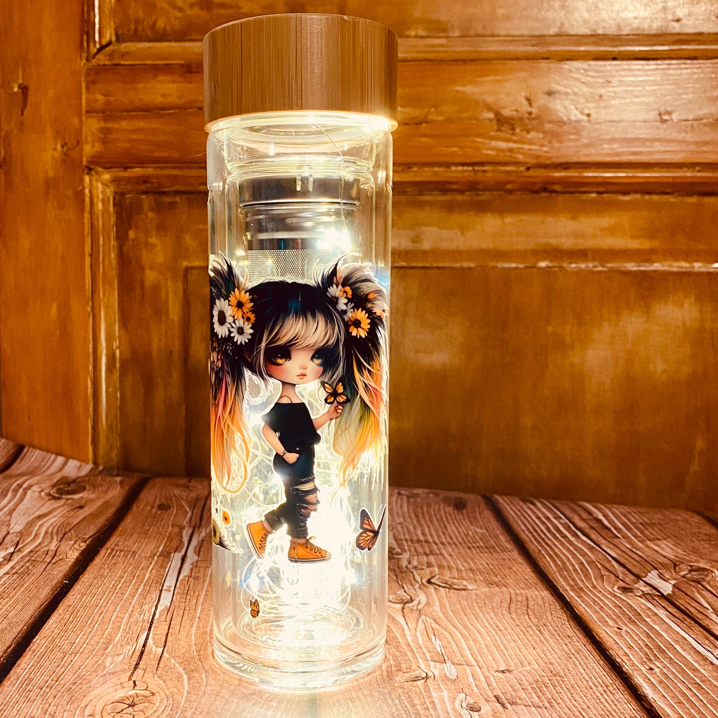 Bouteille double parois | Infuseur intégré | Grav' & Vous