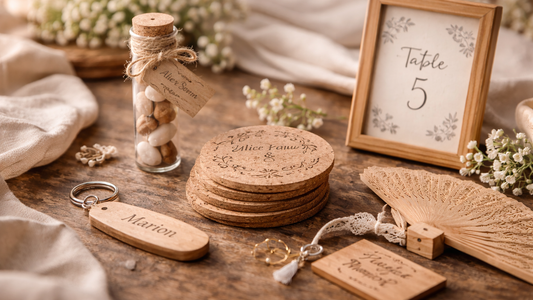 5 idées de cadeaux invités mariage personnalisés, uniques et pleins d’émotion