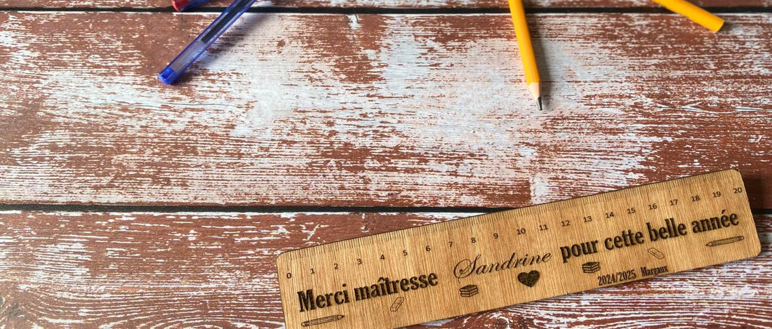 Cadeau maîtresse personnalisé : 5 idées pour remercier une maîtresse en fin d’année