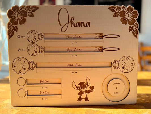 Planche gabarit sur mesure Ohana