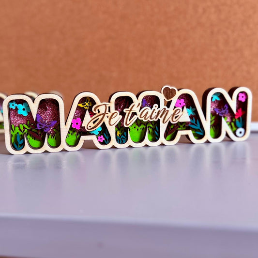 Cadeau Maman | Multicouche | Grav' & Vous