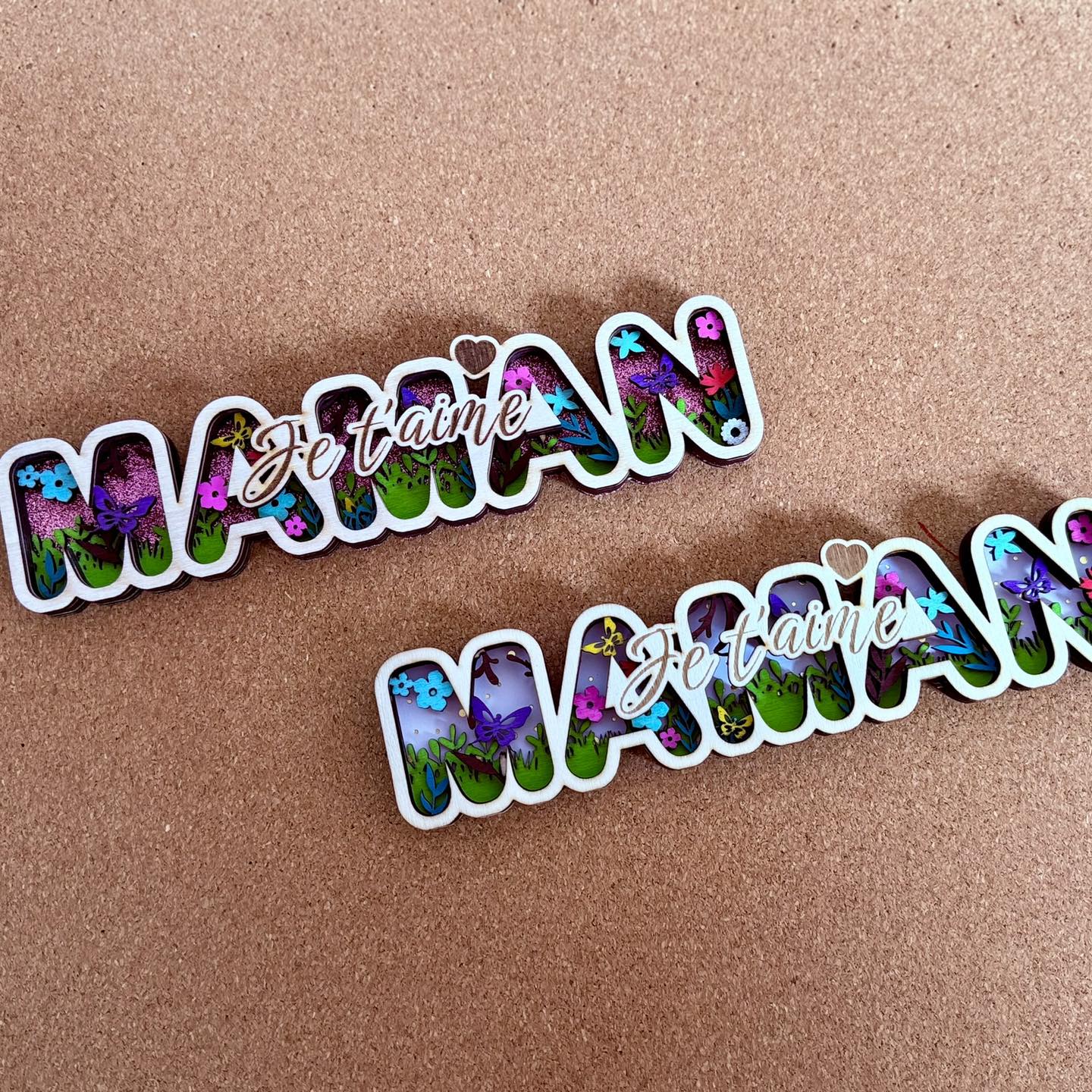 Cadeau Maman | Multicouche | Grav' & Vous