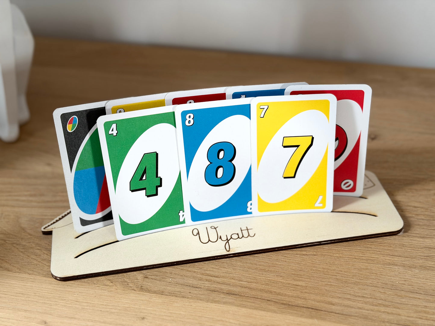 Support cartes à jouer | Personnalisable | Grav' & vous