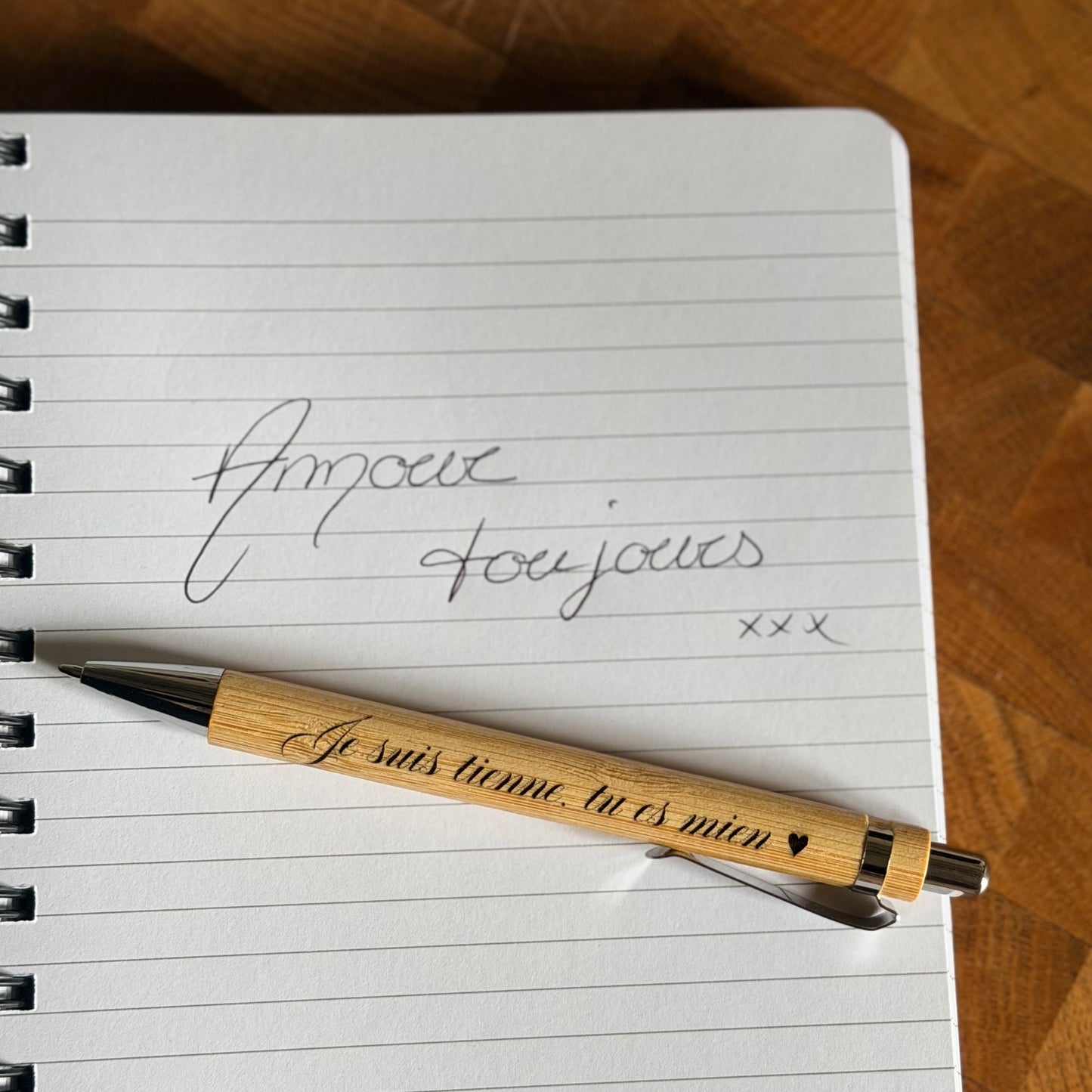Stylo Personnalisé | Gravure sur bambou | Grav' & Vous