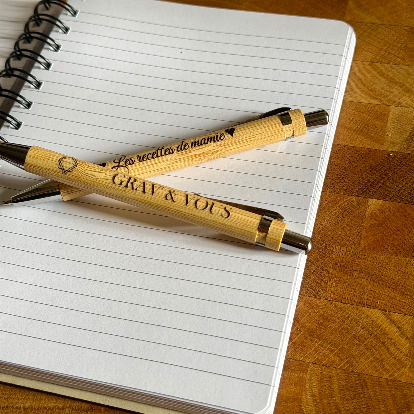 Stylo Personnalisé | Gravure sur bambou | Grav' & Vous