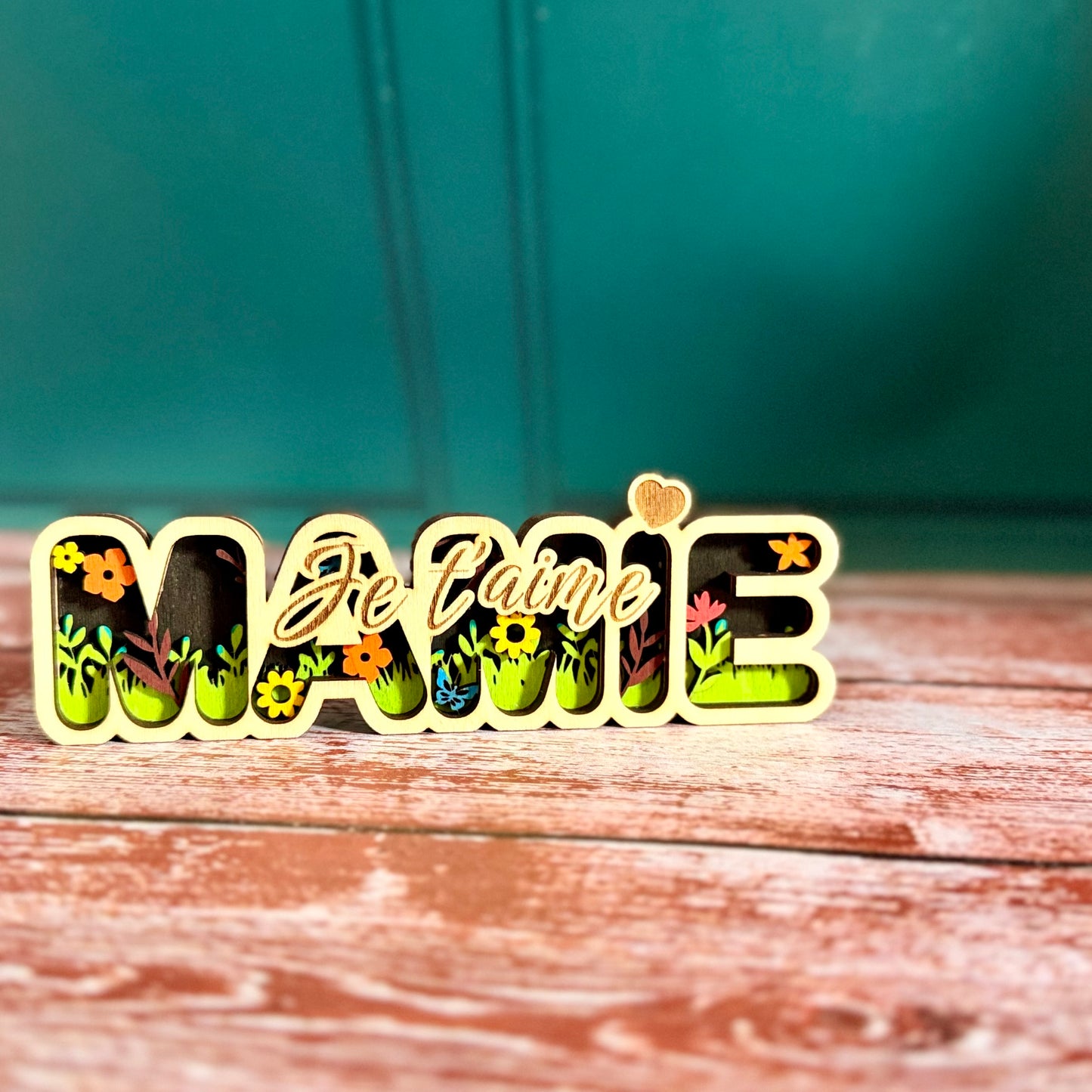 Cadeaux Grand Mère | Mamie Bois | Grav' & Vous