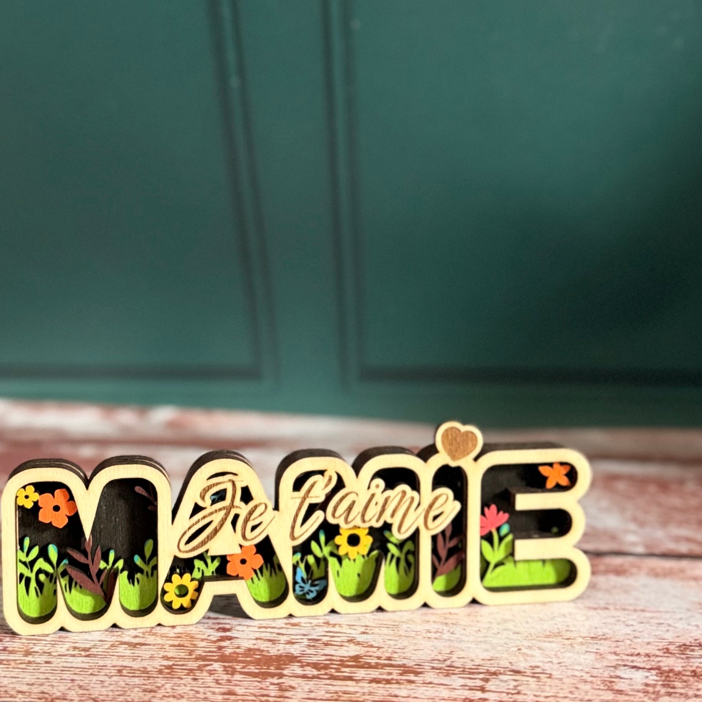 Cadeaux Grand Mère | Mamie Bois | Grav' & Vous