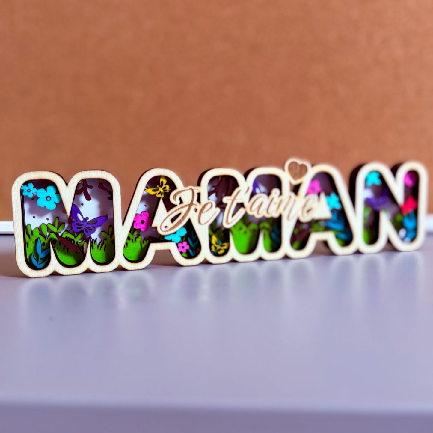 Cadeau Maman | Multicouche | Grav' & Vous
