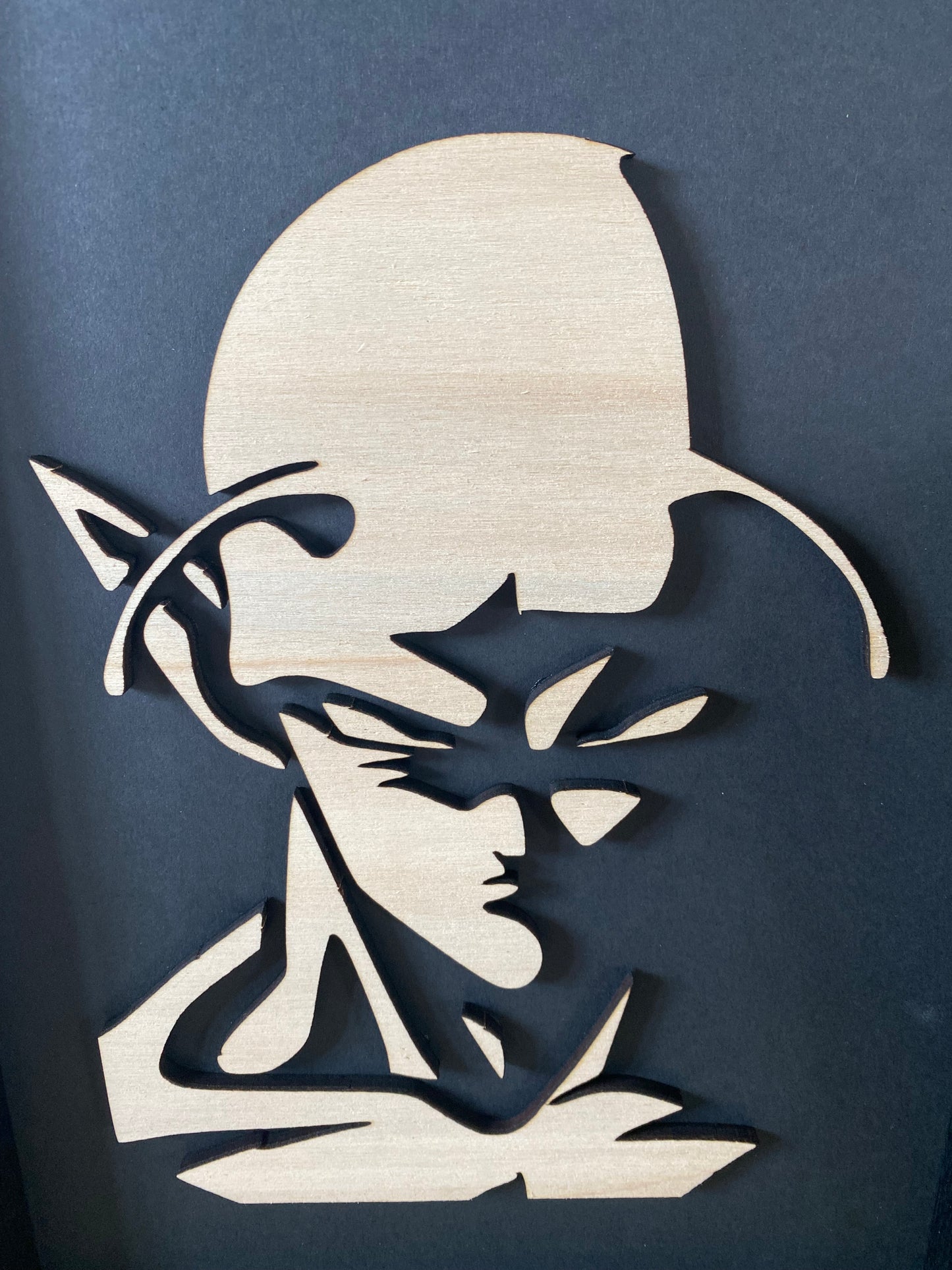 Portrait Manga | Art mural en bois | Grav' & Vous