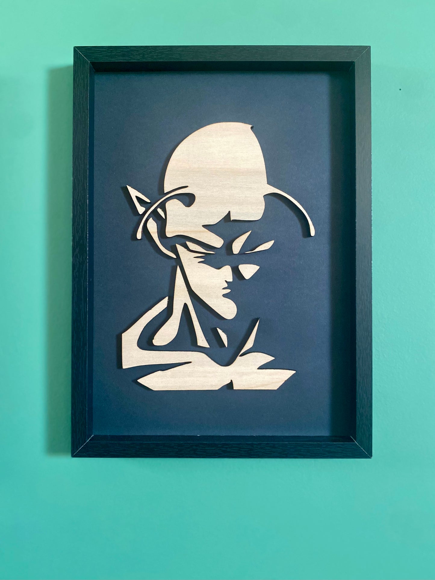 Portrait Manga | Art mural en bois | Grav' & Vous