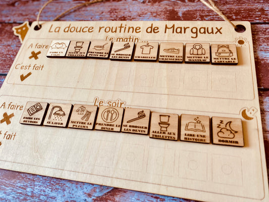 Tableau des rituels | Matin & Soir | Grav' & Vous