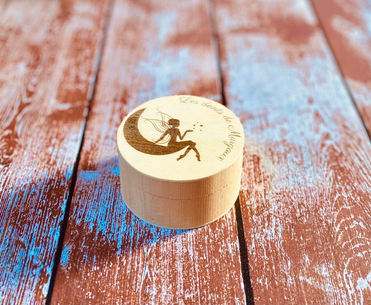 Boîte à Dent en Bois Personnalisable | Gravure Laser | Grav' & Vous