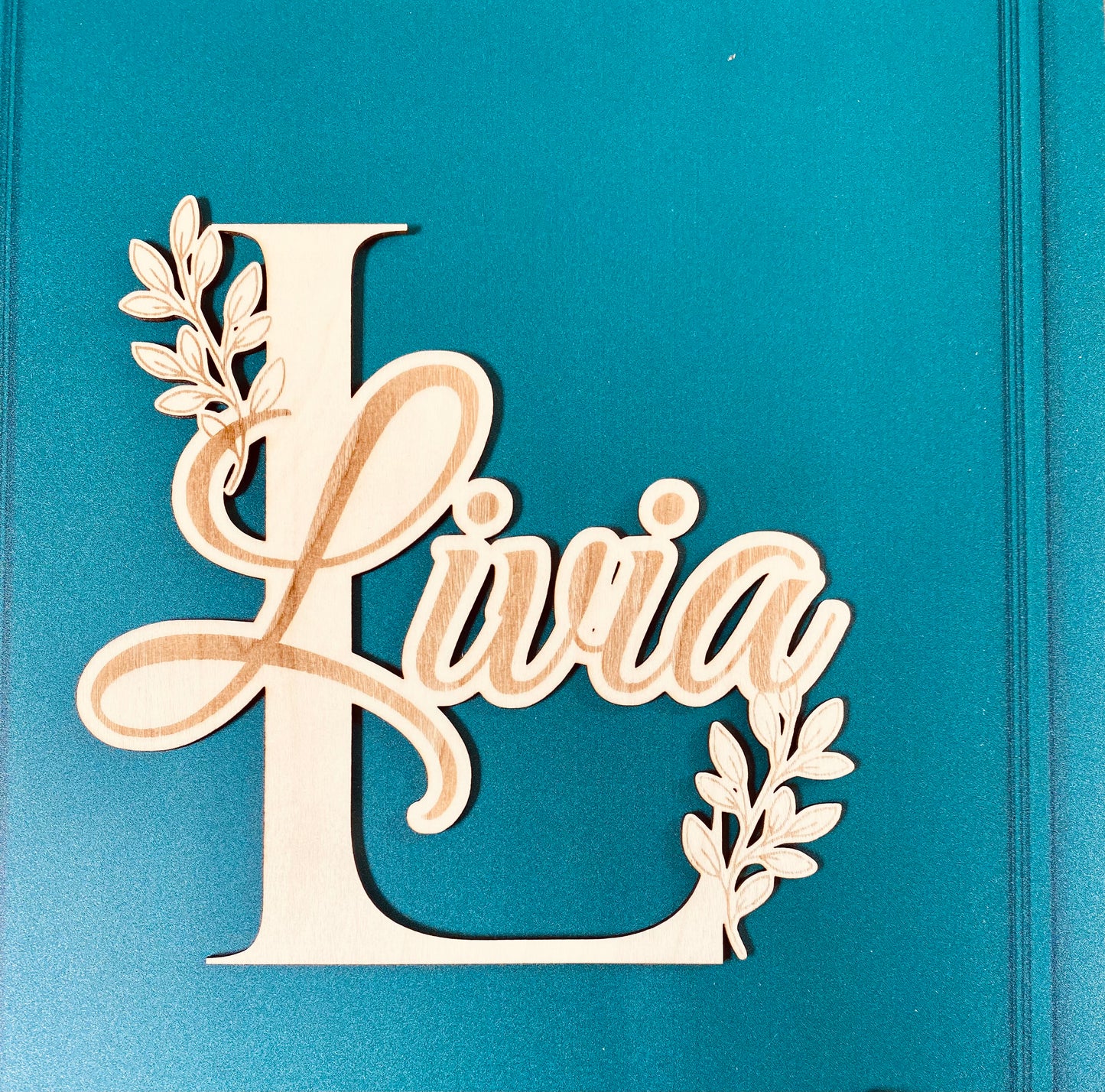 Lettre décorative murale | personnalisable | Grav' & Vous