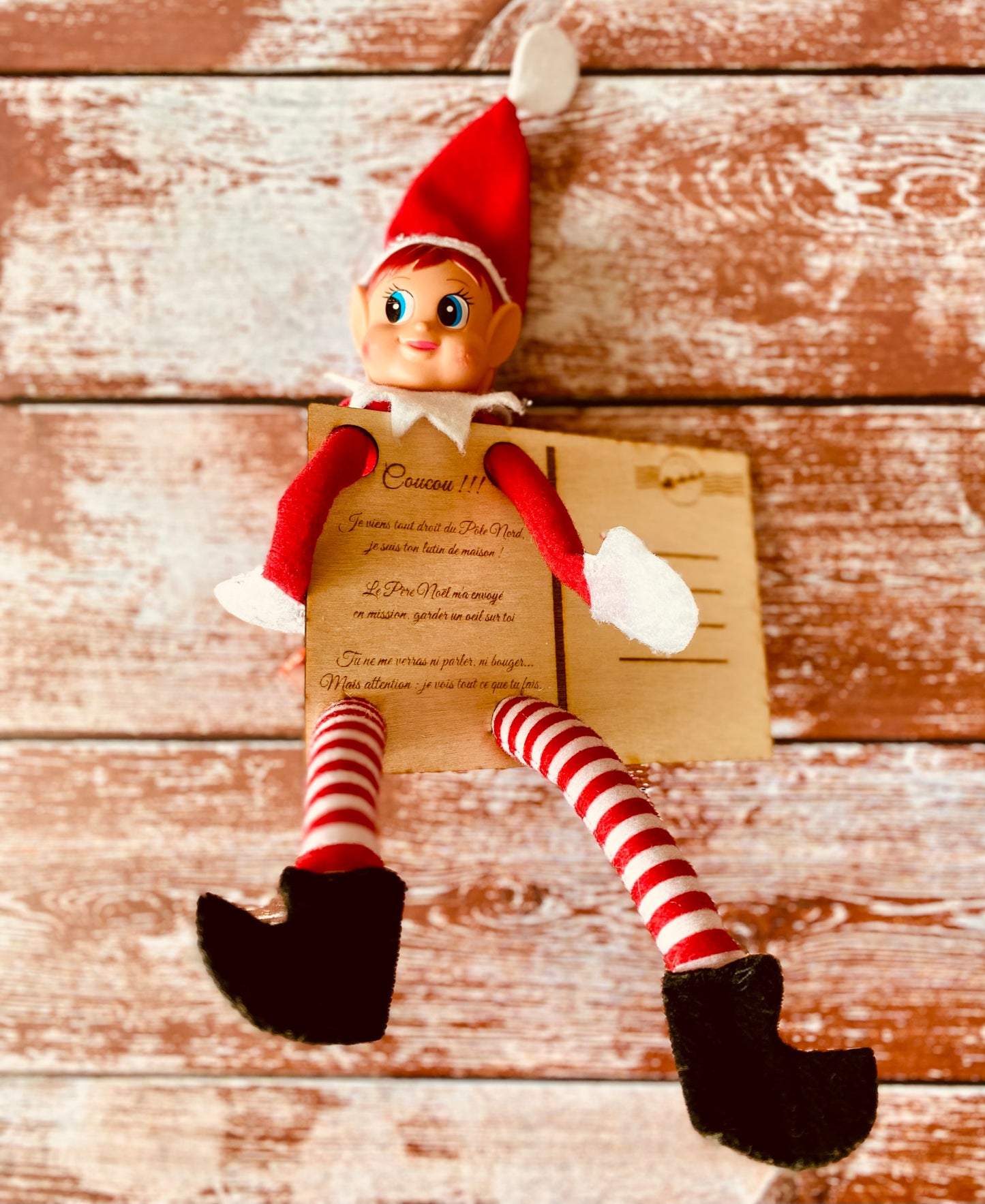 NOËL | Kit Lutin Farceur | Mobilier & accessoires personnalisés | Grav' & Vous