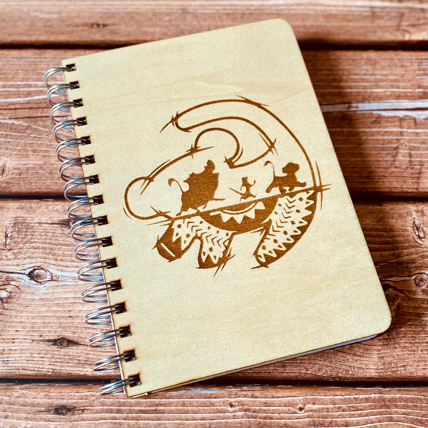 Carnet Savane | Bois gravé | Grav' & Vous