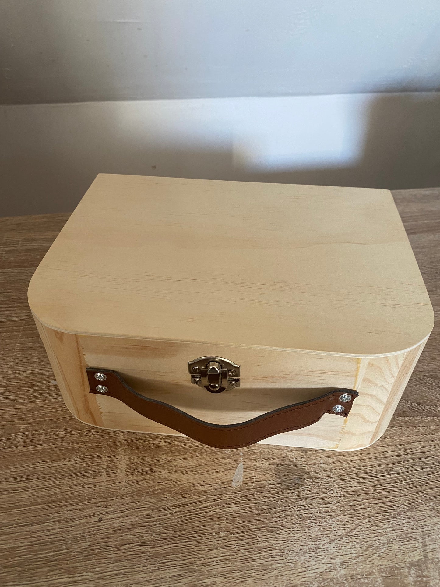 Valisette en bois personnalisable | Naissance, mariage ou souvenir unique | Grav' & Vous