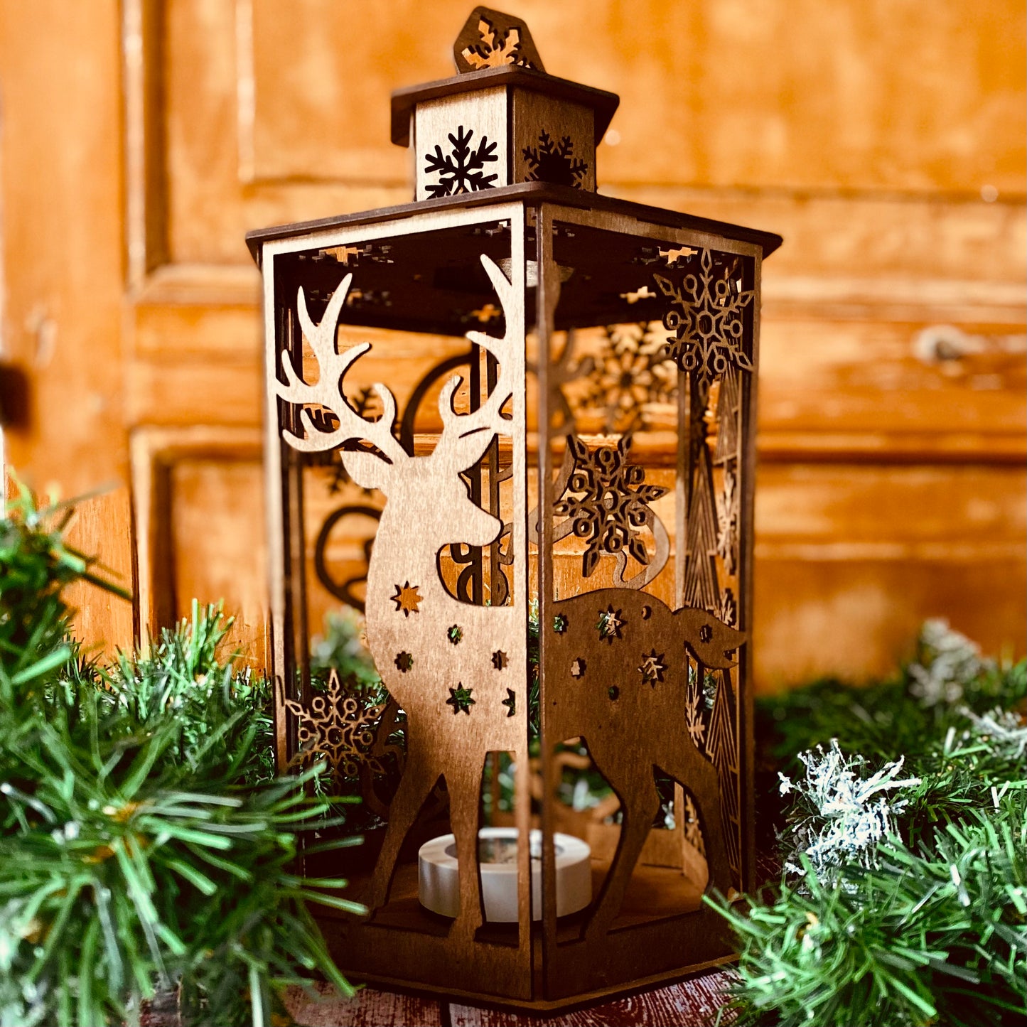 NOËL | Lanterne de Noël XXL | Grav' & Vous