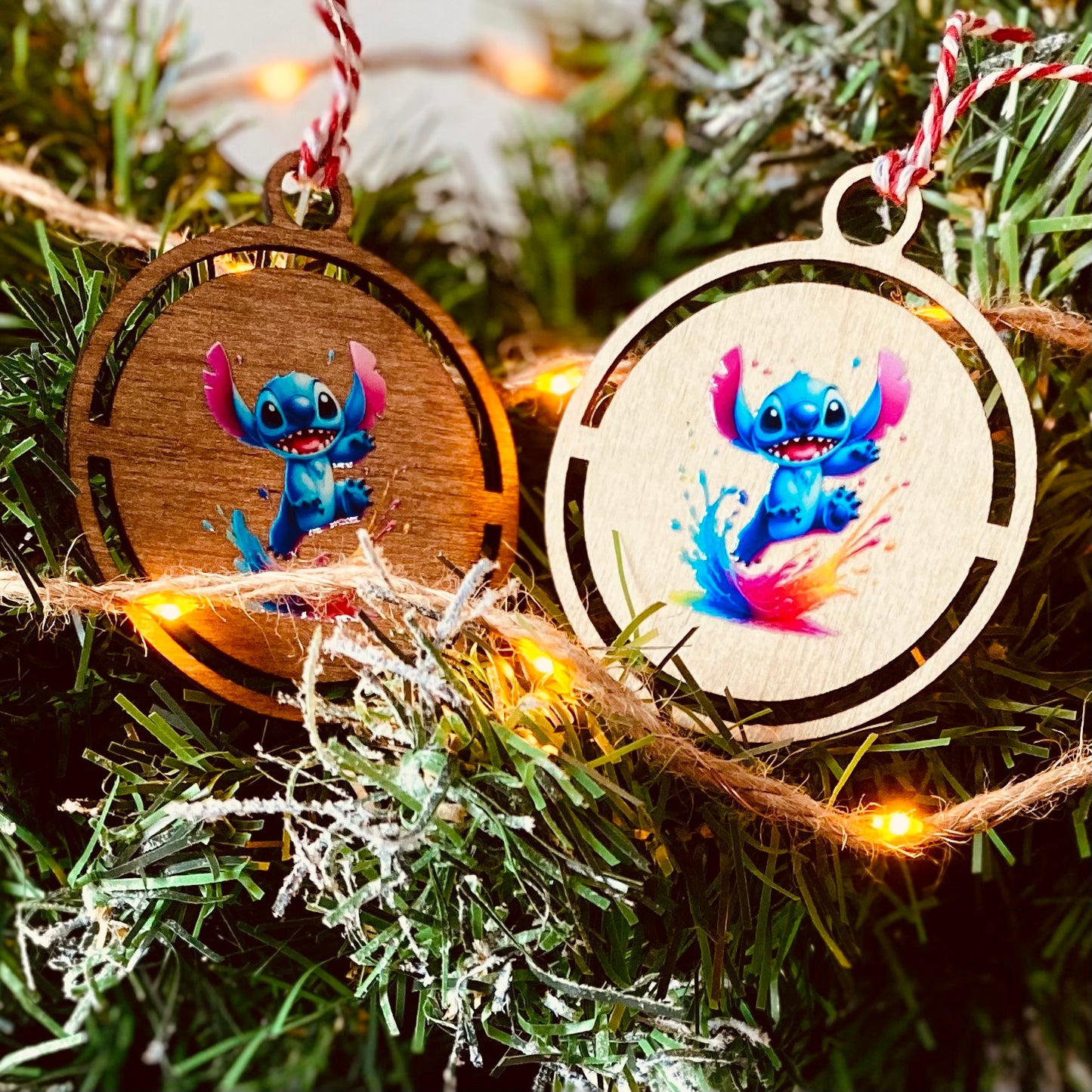 NOËL | Boule Perso Bleu 03 | Grav' & Vous