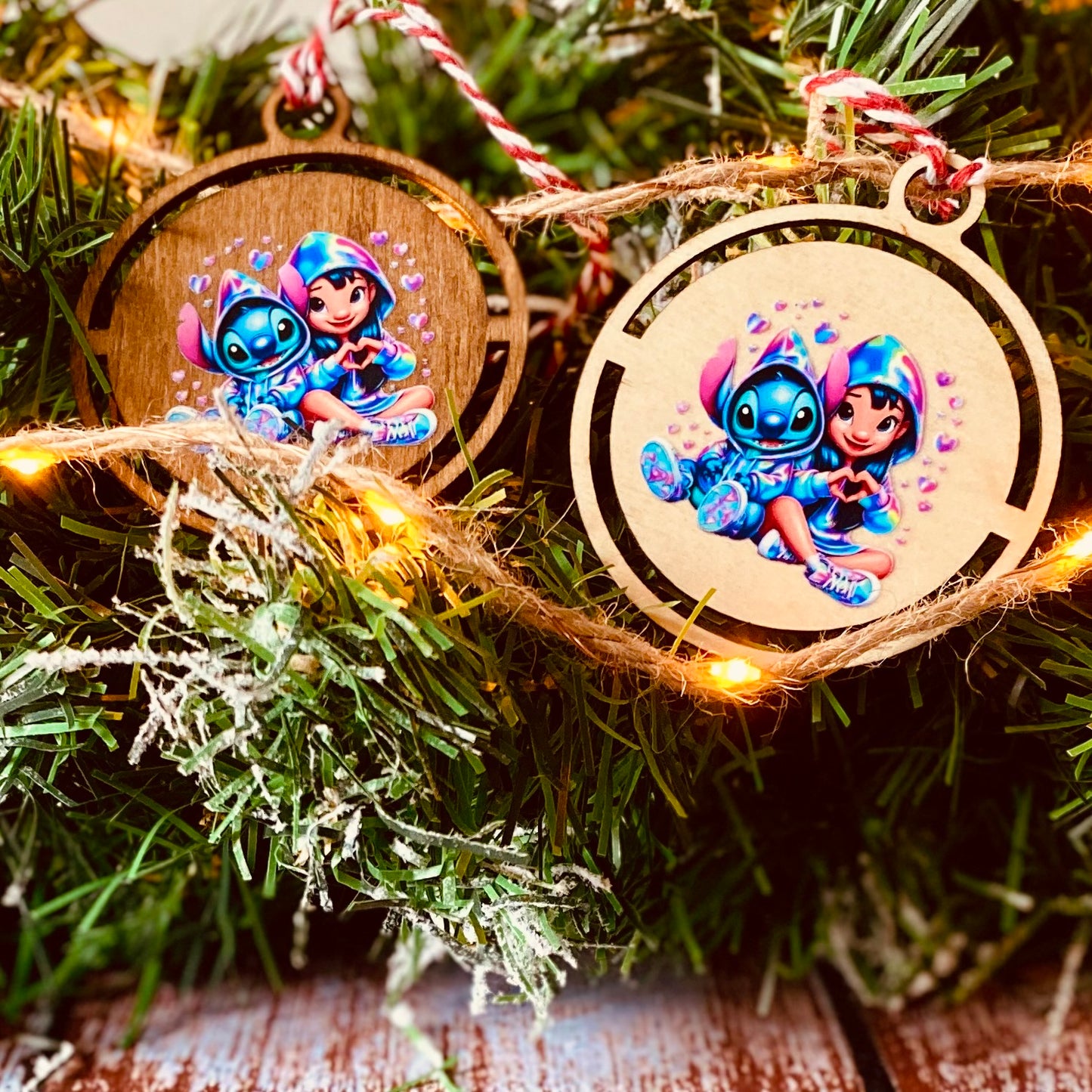 NOËL | Boule Perso Bleu 02 | Grav' & Vous