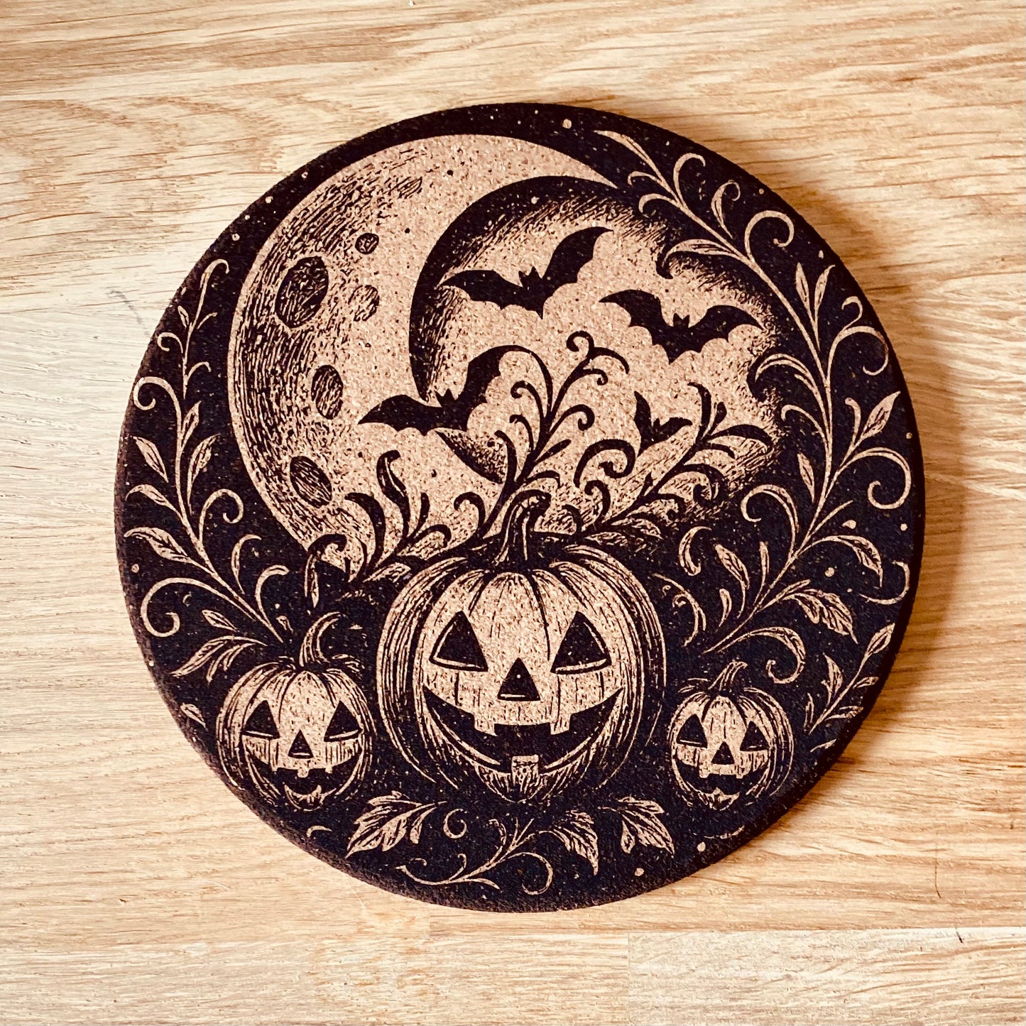 HALLOWEEN | Dessous de plat citrouille | Grav' & Vous