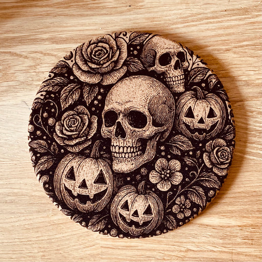 HALLOWEEN | Dessous de plat cranes | Grav' & Vous