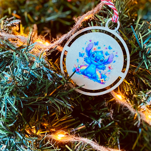 NOËL | Boule Perso Bleu | Grav' & Vous