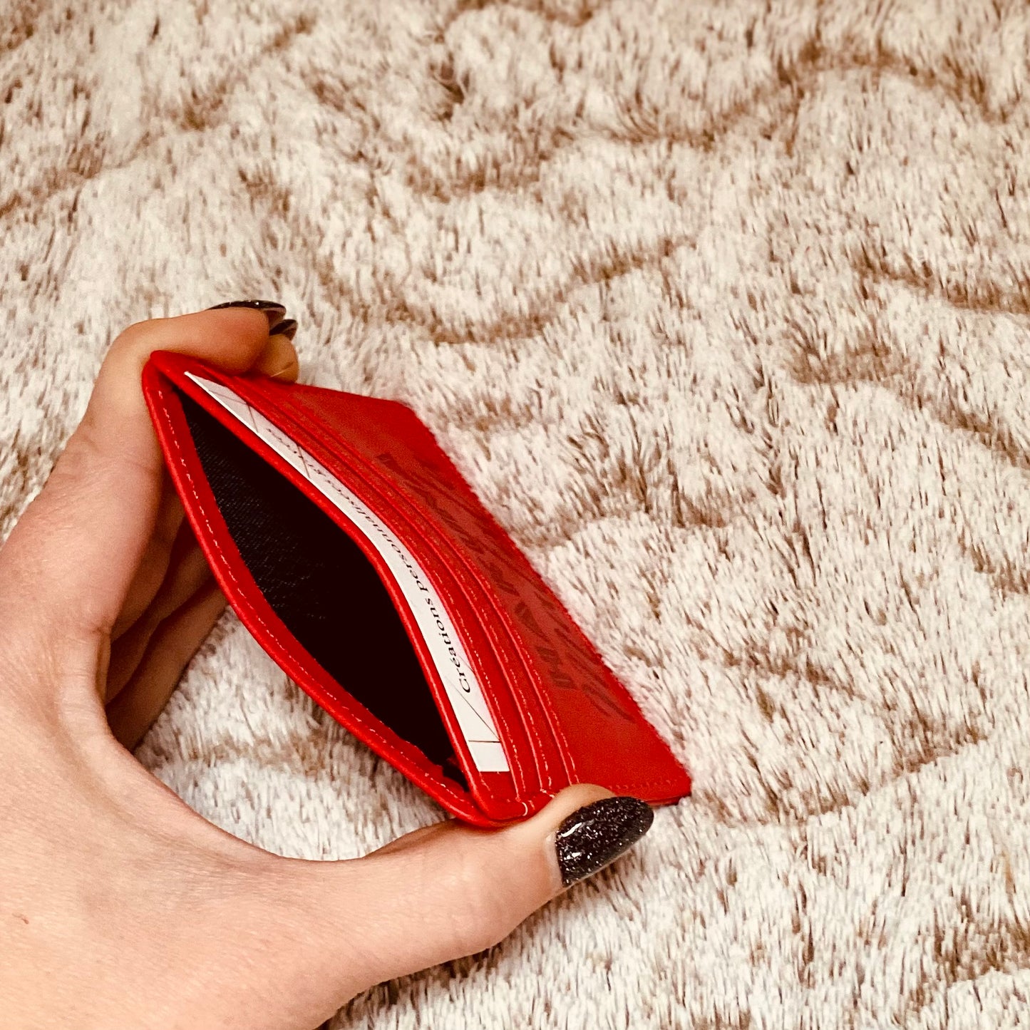 Porte-cartes en simili cuir | Gravure laser | Grav' & Vous