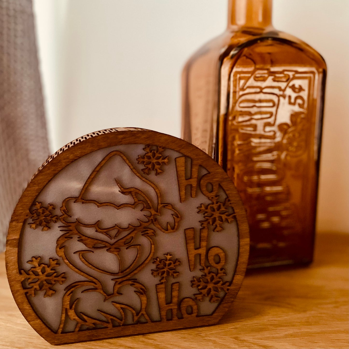 Veilleuse en bois | Découpée laser | Grav' & Vous