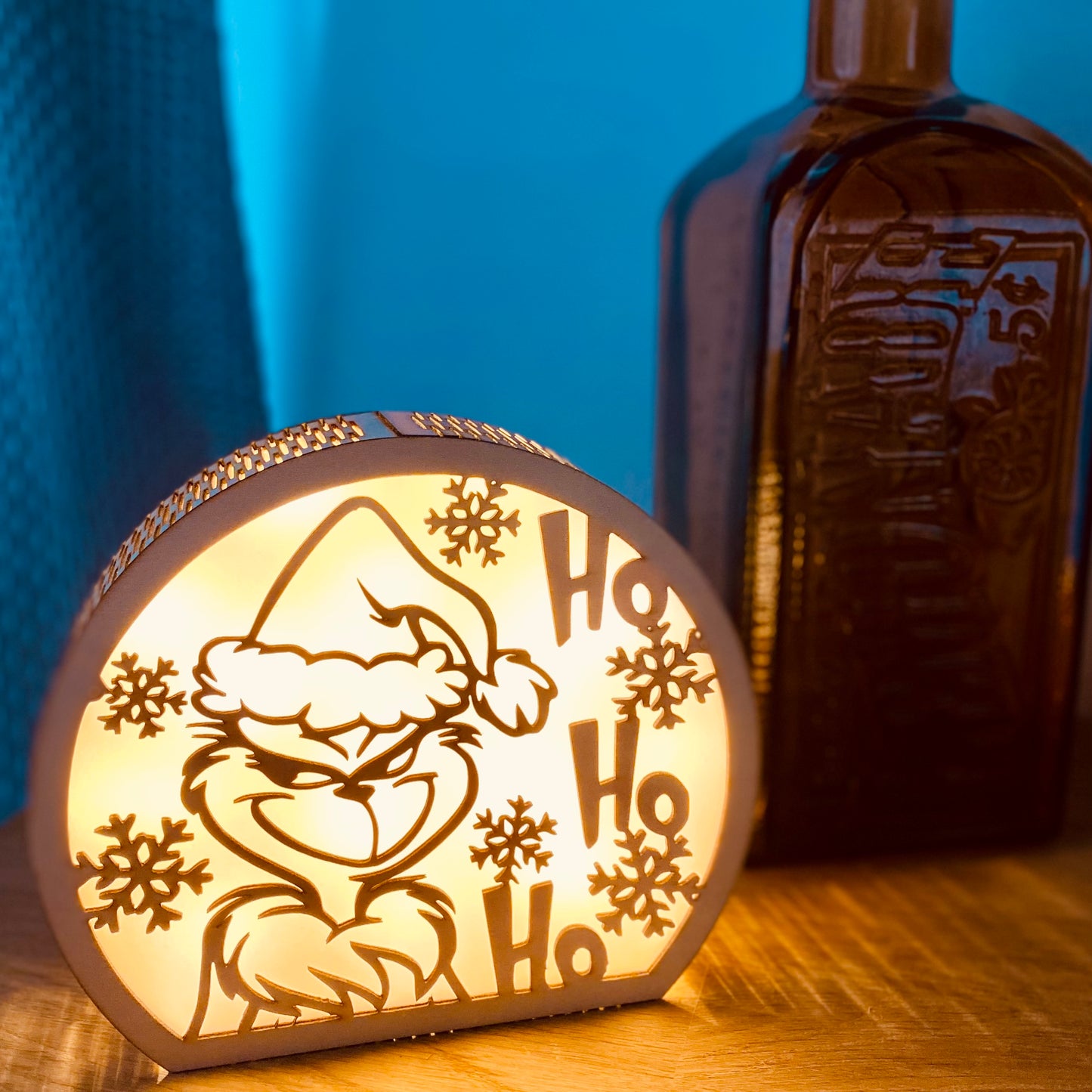 Veilleuse en bois | Découpée laser | Grav' & Vous