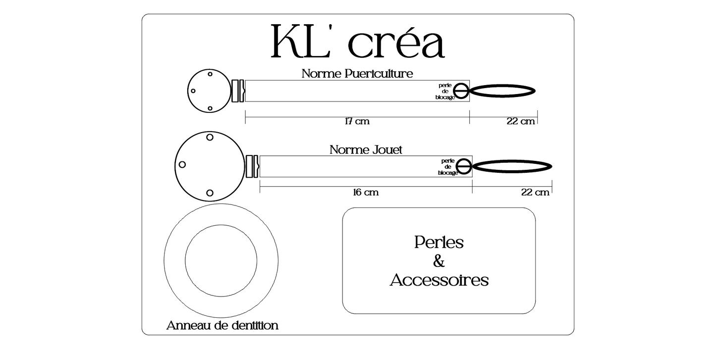 Planche gabarit KL créa