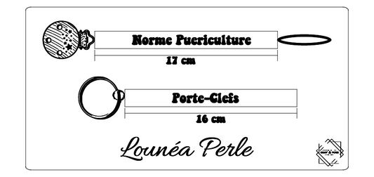 Planche Gabarit | Attache Tétine et Porte-Clefs | Grav' & Vous