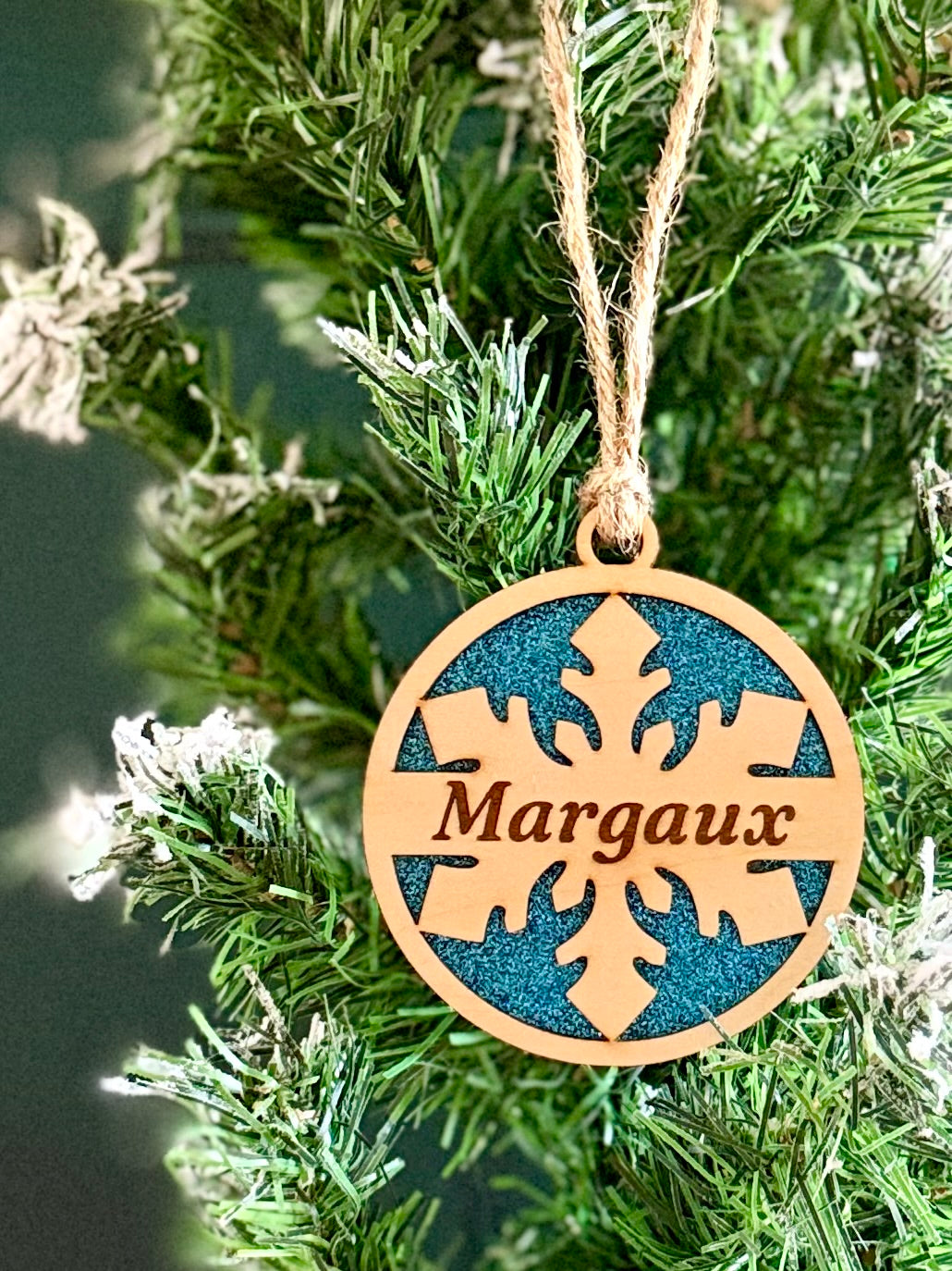 boule de noël prénom personnalisé